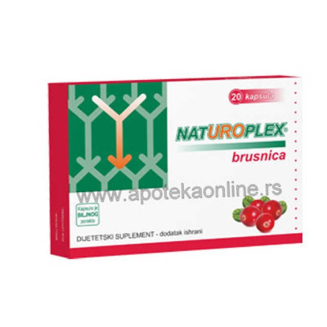 NATUROPLEX BRUSNICA KAPSULE - Online Apoteka NATUROPLEX BRUSNICA KAPSULE